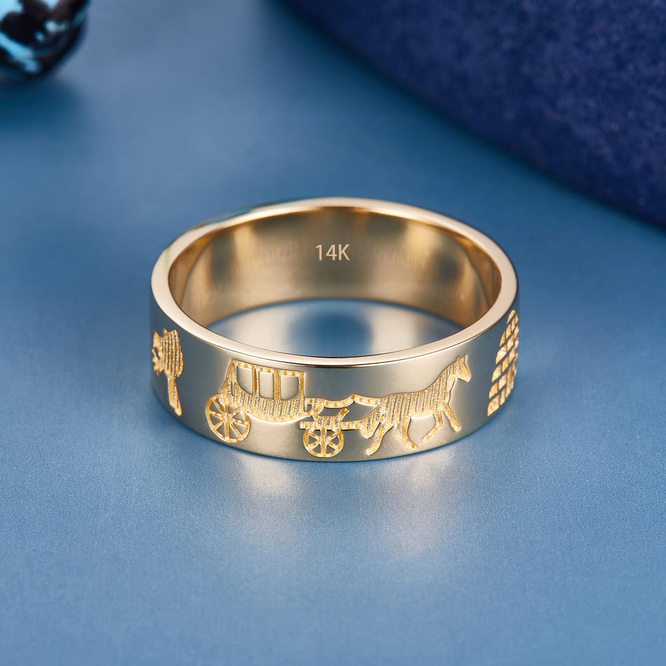 The Iconic 14K Gold Ring of Kerry Ring
