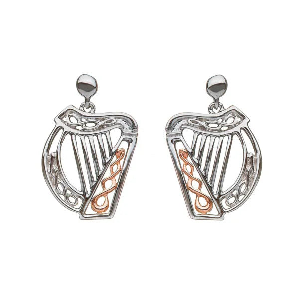 Irish Harp Earrings