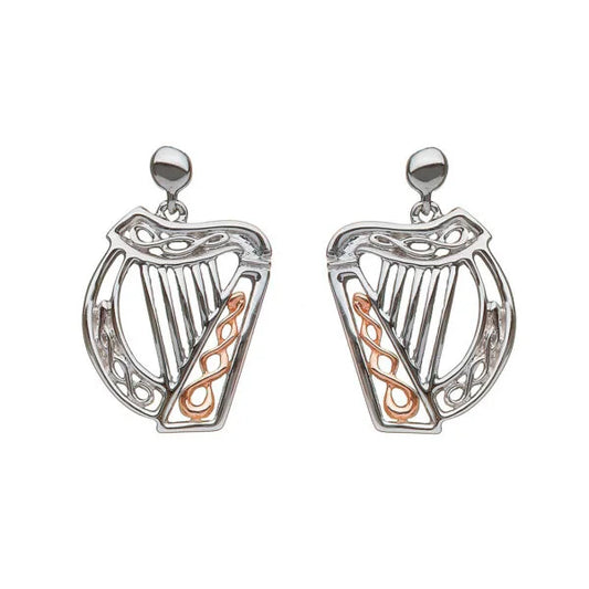 Irish Harp Earrings